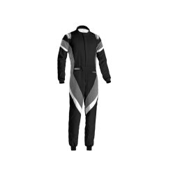   Sparco Victory Youth FIA Race Suit - Black/Grey/White - 001135HYSP..NGBO