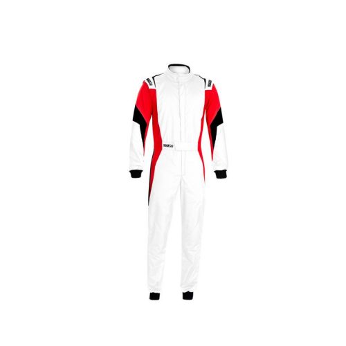 Sparco Competition Pro FIA Race Suit - White/Red/Black - 001139..BRNR