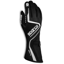   Sparco LAP FIA Approved Race Gloves - Black/White - 001316..NRBI