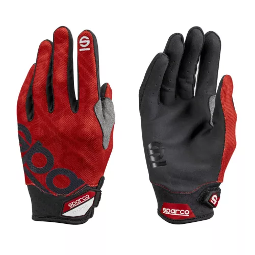 Sparco Meca-3 mechanic gloves, red/black, size S