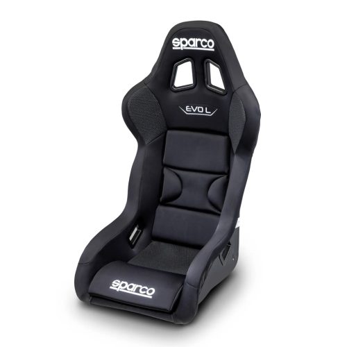 Sparco Evo L QRT X FIA Homologated Ultralight Fibreglass Seat - 008013XNR