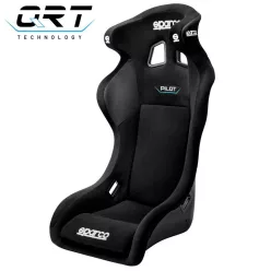   Sparco Pilot QRT Fibreglass FIA Approved Racing Seat with Head Guard - 008018RNR