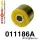 011186A: Rear suspension front arm bush SPORT Yellow