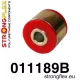 011189B: Rear suspension rear arm bush Red