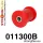 011300B: Front lower wishbone outer bush Black