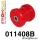 011408B: Rear wishbone front bush Red