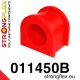 011450B: Rear anti roll bar bush 21mm Red
