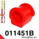 011451B: Front anti roll bar bush 22mm Red