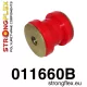 011660B: Rear lower swing arm outer bush Red