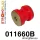 011660B: Rear lower swing arm outer bush Black