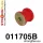 011705B: Rear tie bar to hub bush Red