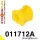 011712A: Rear anti roll bar bush SPORT Custom Yellow