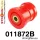011872B: Rear trailing arm - front bush Red