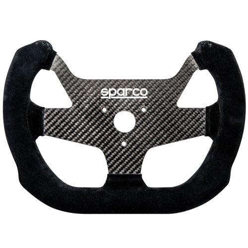 Sparco F-10C Carbon Racing Steering Wheel (3 Bolt Fitment) - 015PC270SSN