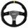 Sparco R330B Racing Steering Wheel (Flat Design, IP68 Buttons) - 015R330PSO