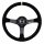 Sparco R345 Racing Steering Wheel (Semi Dish) – Leather or Suede - 015R345MLN / 015R345MSN