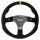 Sparco R350B Racing Steering Wheel (Flat Design, IP68 Buttons) - 015R350PSO