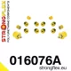 016076A: Rear suspension bush kit SPORT 14mm Black