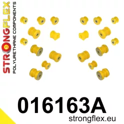 016163A: Rear suspension bush kit SPORT 18mm Yellow