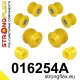 016254A: Front suspension bush kit SPORT 24mm 011703 - 46mm Black