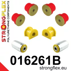 016261B: Front suspension bush kit 21mm Black