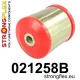 021258B: Front lower wishbone - rear bush Red