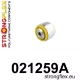 021259A: Front upper wishbone bush SPORT Black