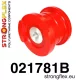 021781B: Front subframe - rear bush Red