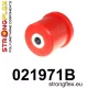 021971B: Rear diff mount - rear bush Red