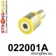 022001A: Rear track rod inner bush SPORT Black