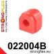 022004B: Rear anti roll bar bush 17mm Red