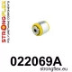 022069A: Rear hub bush SPORT Yellow