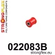 022083B: Rear panhard rod mount Red