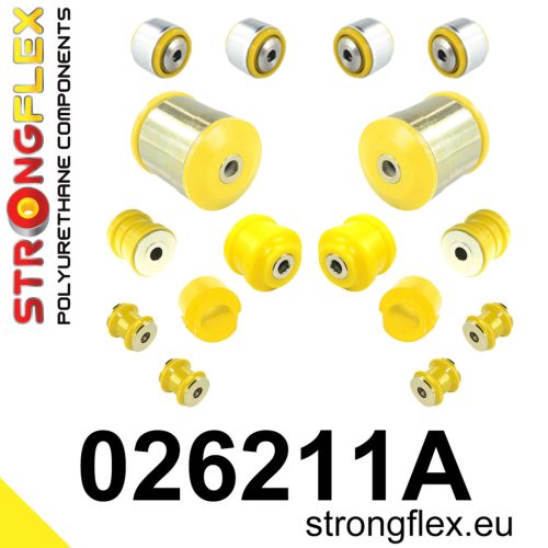 026211A: Front suspension bush kit SPORT