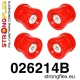 026214B: Rear subframe bush kit Black