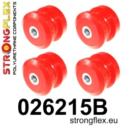 026215B: Rear subframe bush kit Red