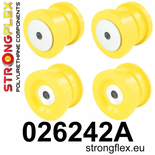 026242A: Front subframe bush kit SPORT Yellow