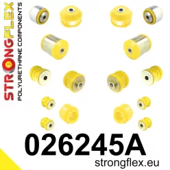 026245A: Front suspension bush kit SPORT 25mm Yellow