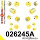 026245A: Front suspension bush kit SPORT Custom Yellow