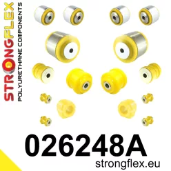 026248A: Front suspension bush kit SPORT 25mm Black