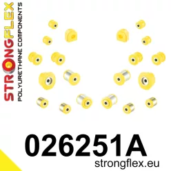 026251A: Rear suspension bush kit SPORT 18,5mm Yellow
