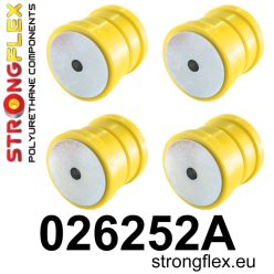 026252A: Rear subframe bush kit SPORT Yellow