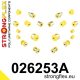 026253A: Rear suspension bush kit SPORT