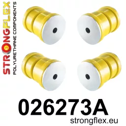   026273A: Rear subframe bush kit SPORT - before 28.05.2012 Black