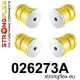 026273A: Rear subframe bush kit SPORT - before 28.05.2012 Black
