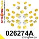 026274A: Full suspension polyurethane bush kit SPORT