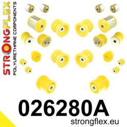 026280A: Full suspension bush kit SPORT 25mm Yellow