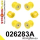026283A: Front suspension bush kit SPORT 21mm Yellow