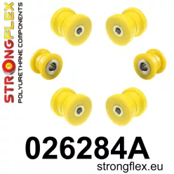 026284A: Rear suspension bush kit SPORT Yellow