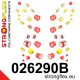 026290B: Full suspension polyurethane bush kit